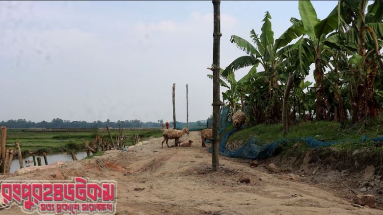 পীরগঞ্জে সরকারি উন্নয়ন কাজে বাধার অভিযোগ,ইউএনওর হস্তক্ষেপ কামনা ঠিকাদার ও স্থানীয়দের