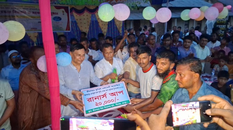 ভীমশহরে আলহাজ্ব এনামুল হক স্মৃতি গোল্ড কাপ ফুটবল টুর্নামেন্টের উদ্বোধন
