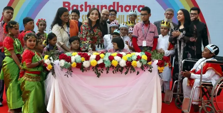 [বিশেষ চাহিদাসম্পন্ন শিশুদের নিয়ে বসুন্ধরা গ্রুপের প্রাণের উৎসব]